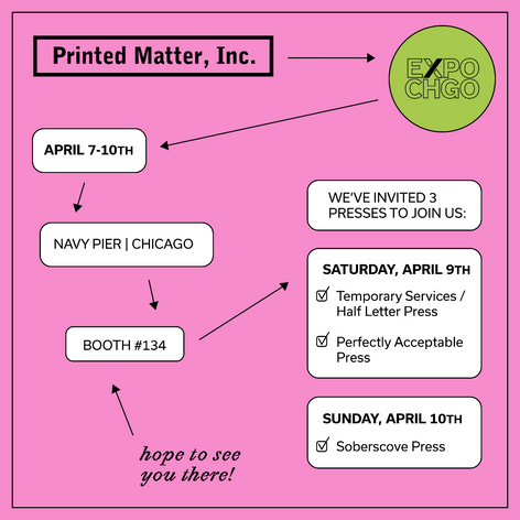 Printed Matter at EXPO Chicago