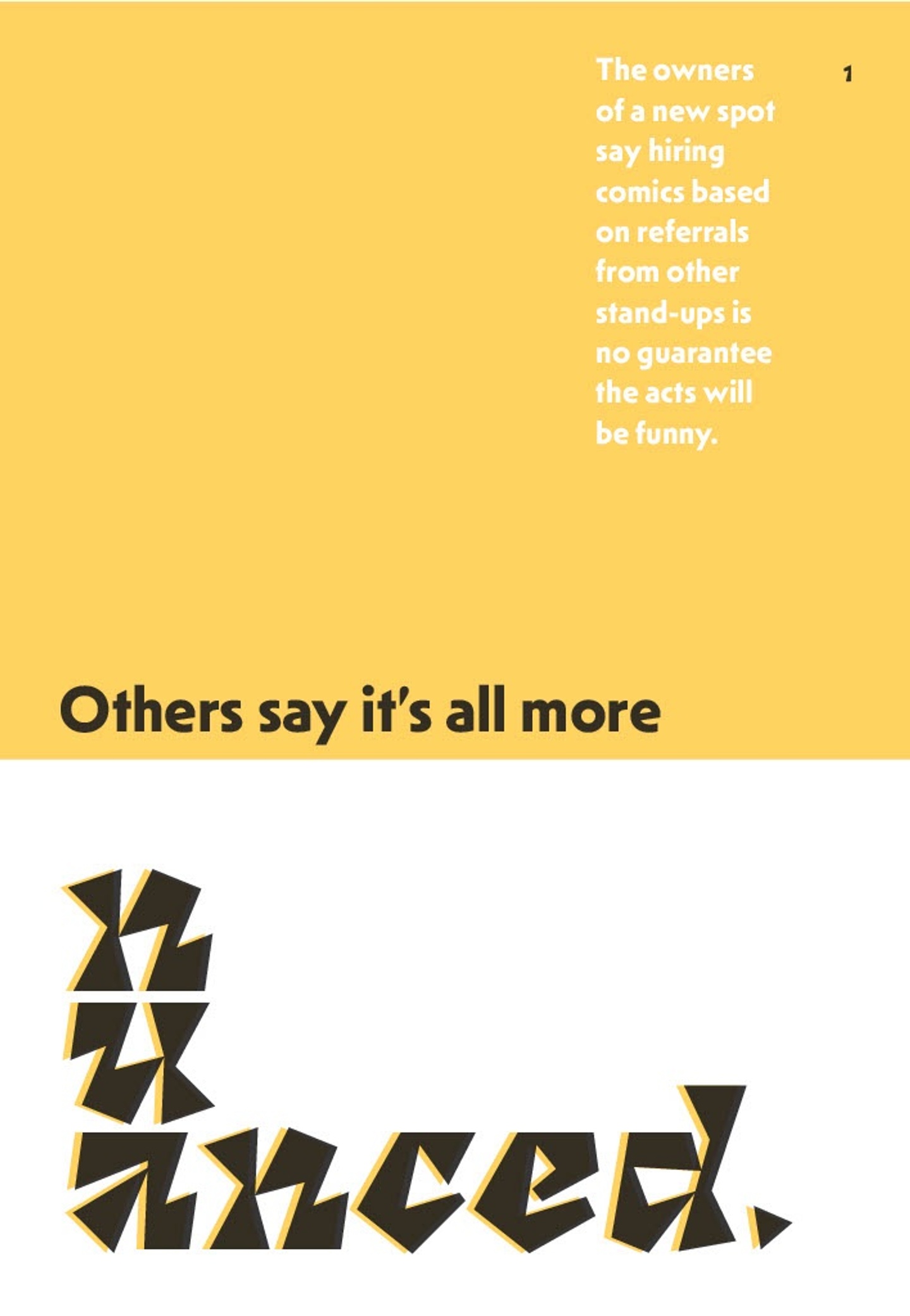 Book layout design