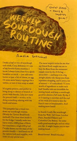 Weekly Sourdough Routine