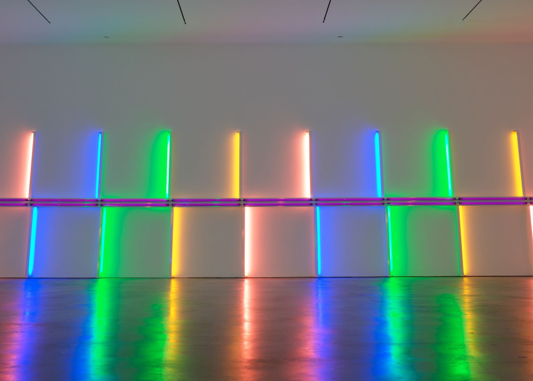 Dan Flavin Installation - The Menil Collection