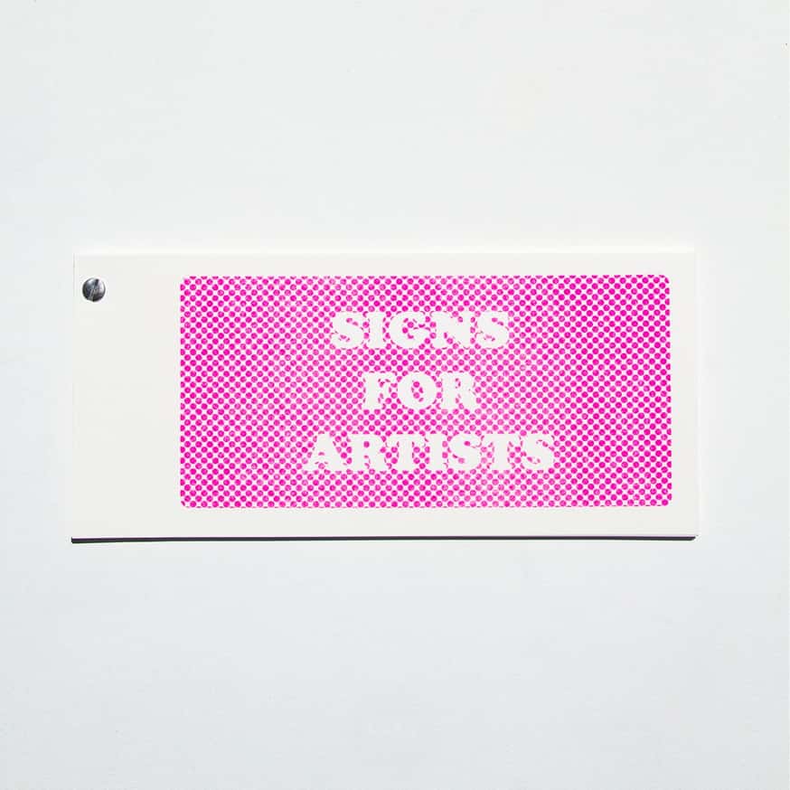 Signs for Artists
