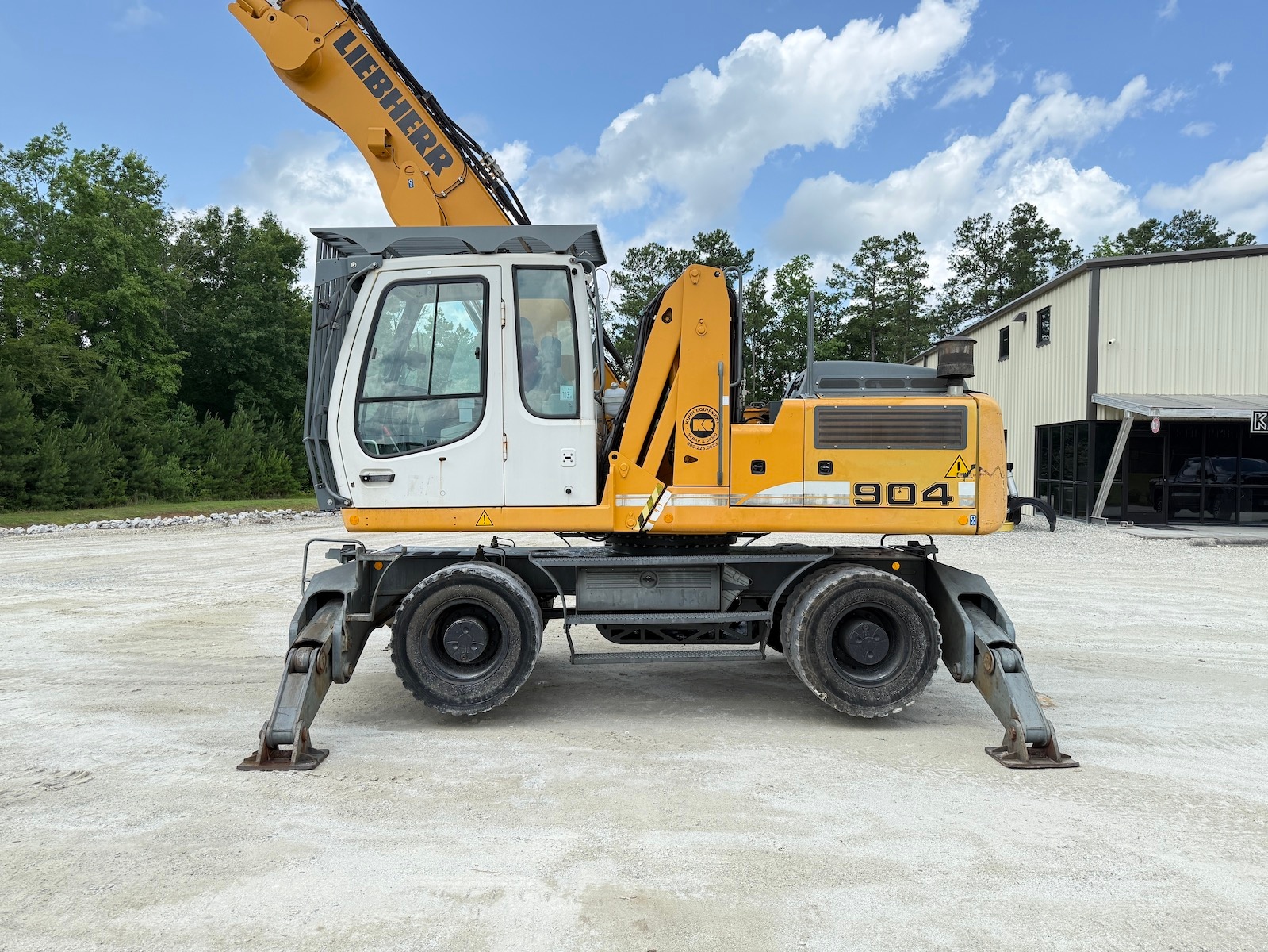 Used 2008 Liebherr A904C MH For Sale