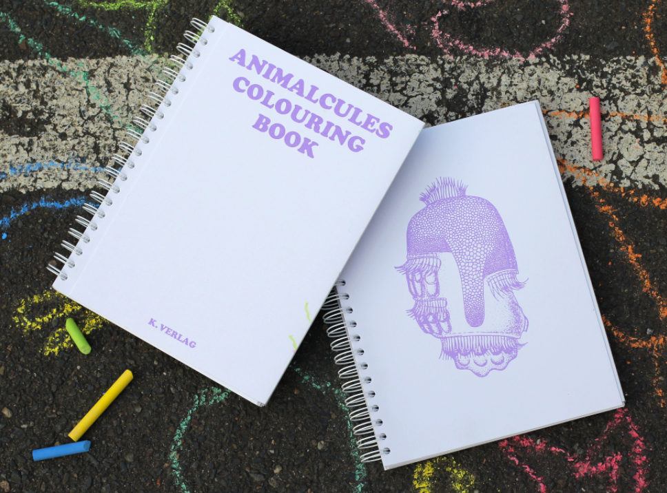 Animalcules Coloring Book