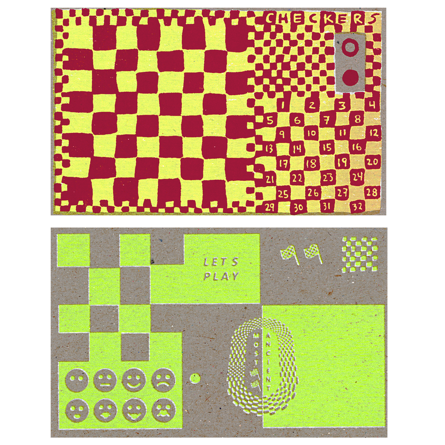 Lets Play Postcard Set