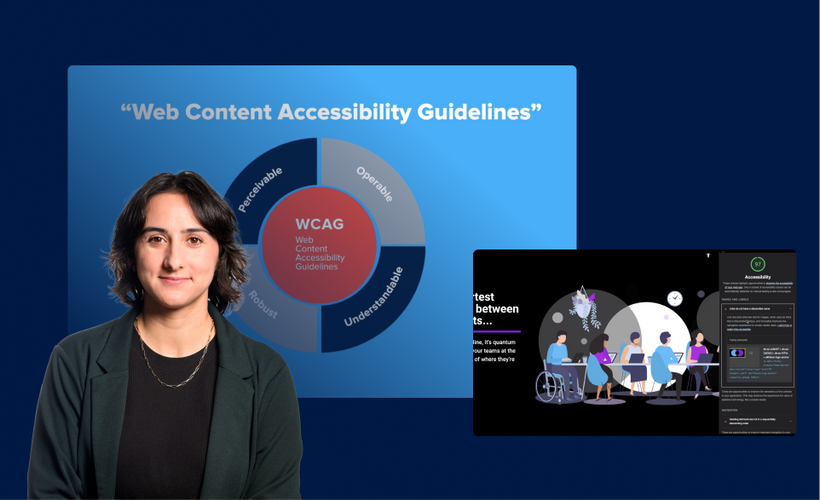 Designing for accessibility