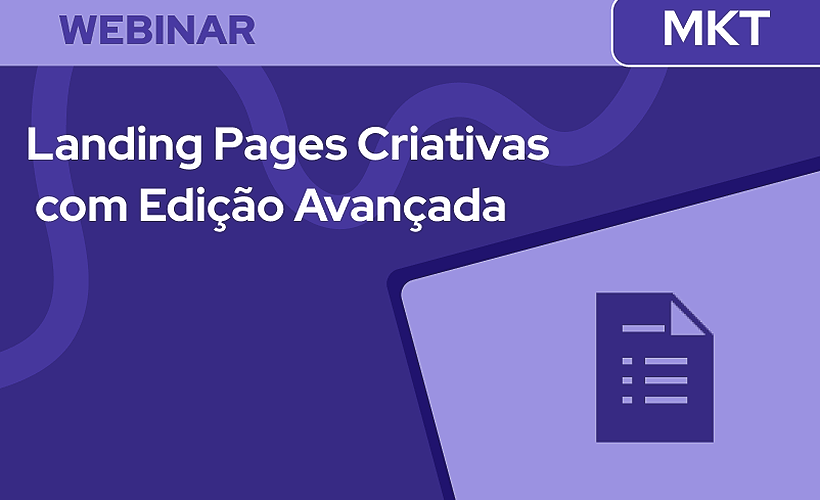 Landing Pages Criativas com Edição Avançada