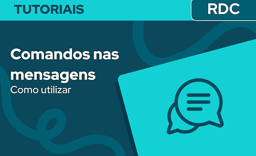 Comandos nas Mensagens