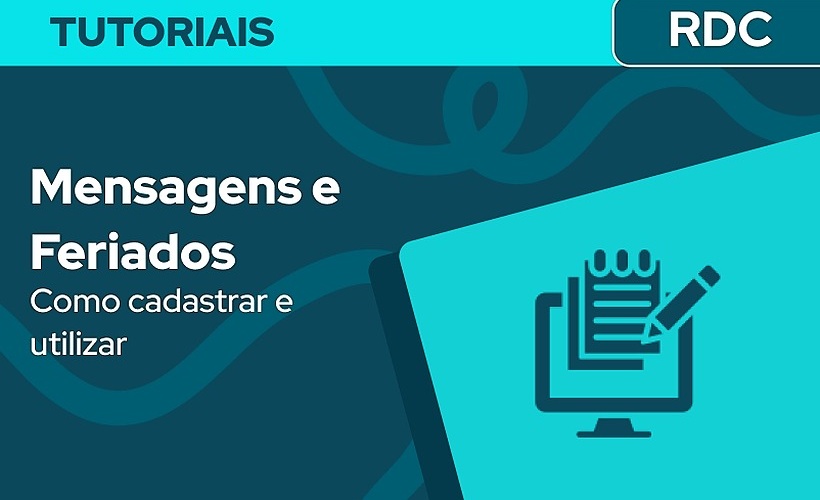 Mensagens e feriados