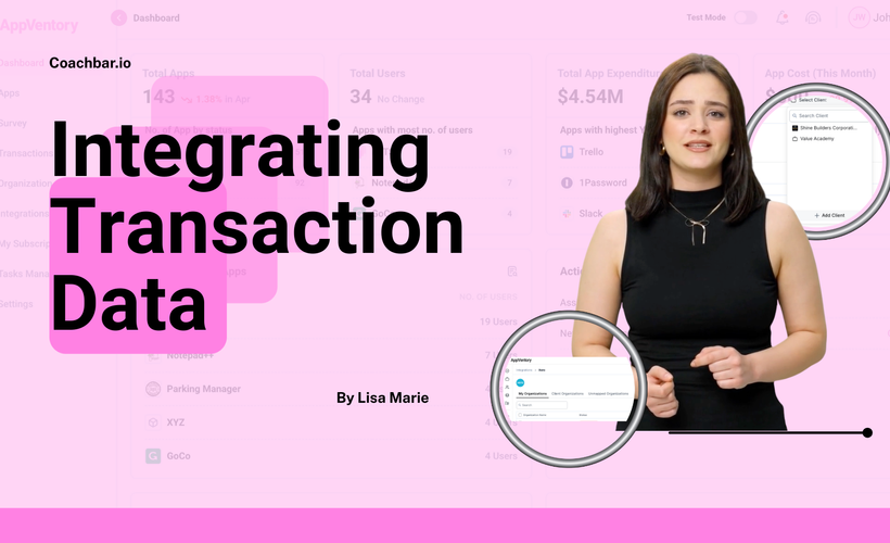 Integrating Transaction Data