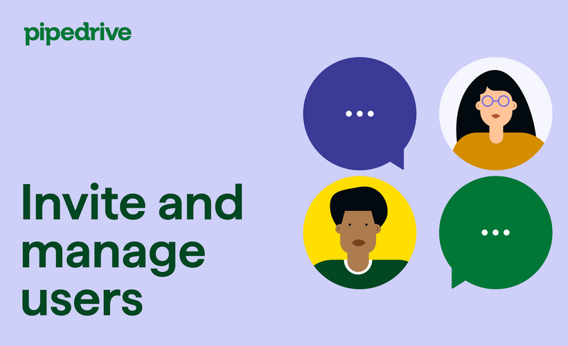 Invite and manage users