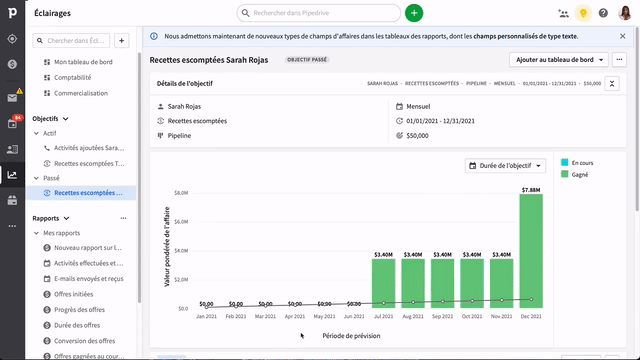 Assurer la qualité des données – les Champs importants et les Champs obligatoires