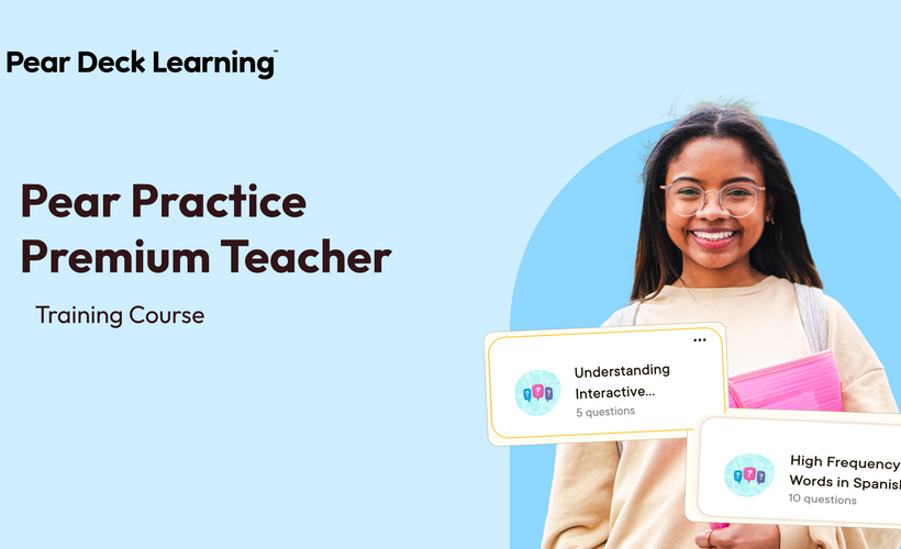 Pear Practice Premium Teacher, Training Course 