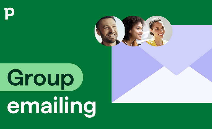 Group emailing feature