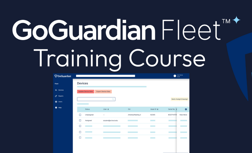 GoGuardian Fleet Training Course