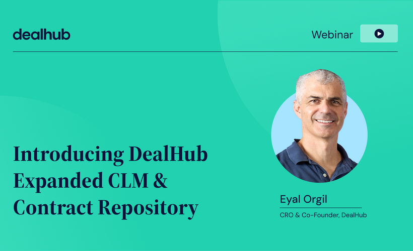 Expanded CLM & Contract repository