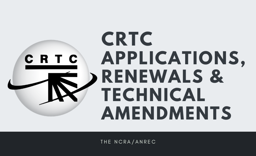 Working with the CRTC