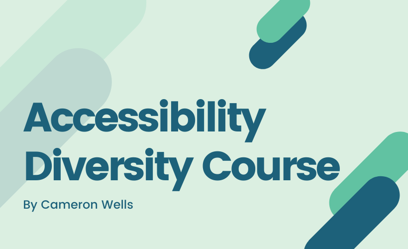 Accessibility Diversity Course