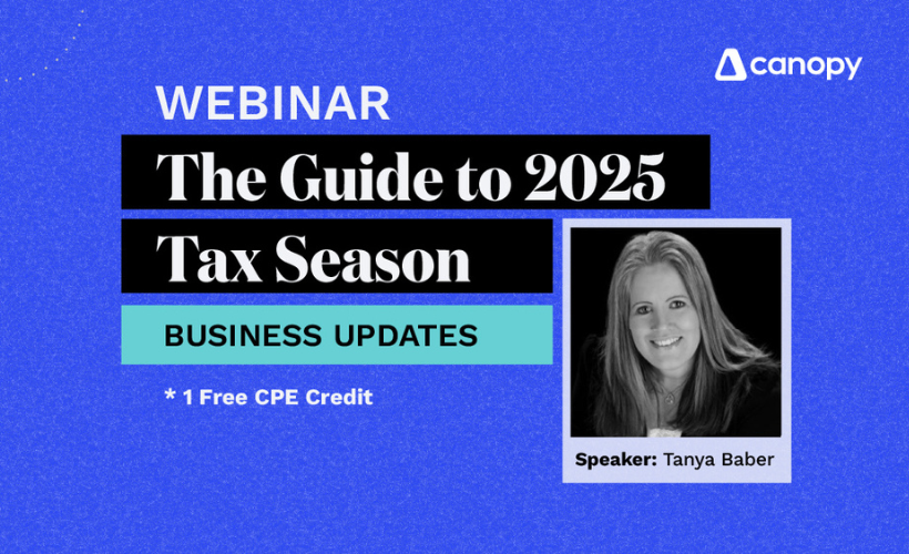The Guide to 2025 Tax Season - Business Updates