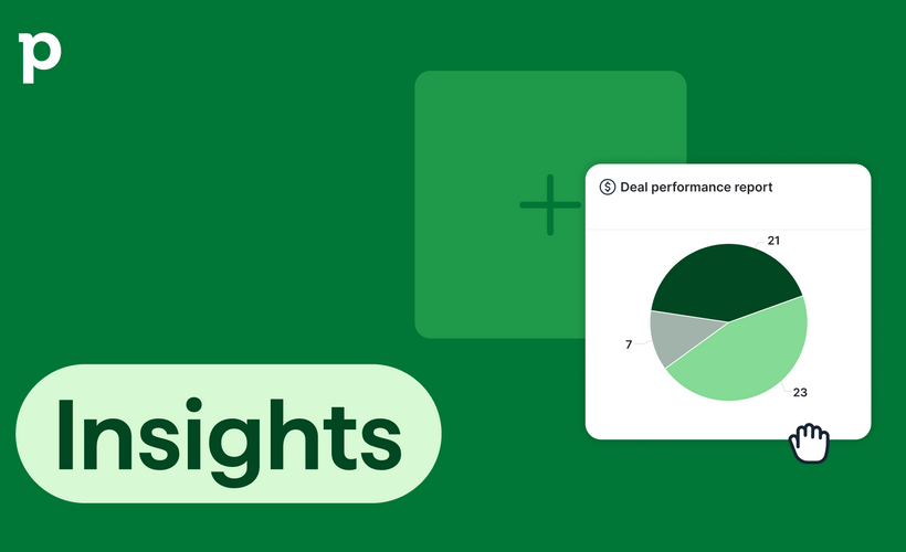 Insights e painéis no Pipedrive
