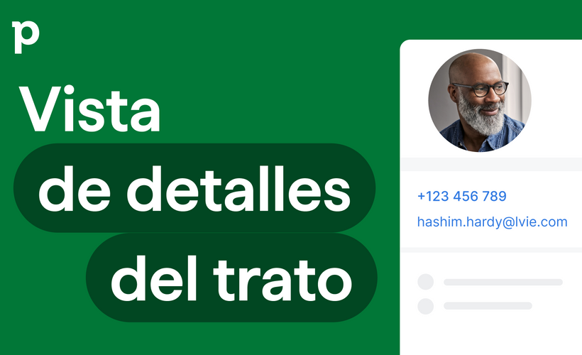 Vista de detalles del trato