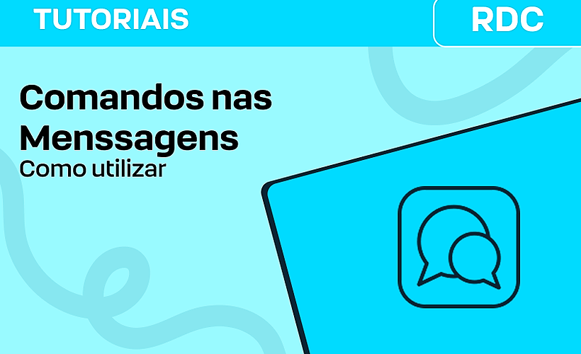 Comandos nas Mensagens