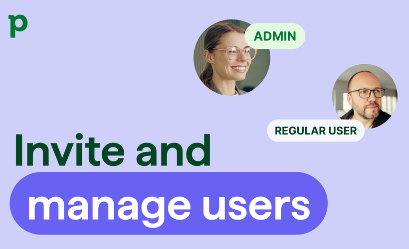 Invite and manage users