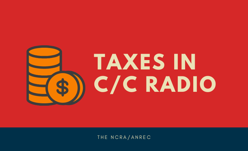Taxes in c/c radio