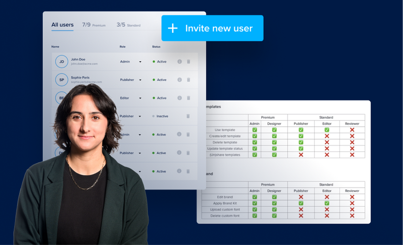 Sales team account setup
