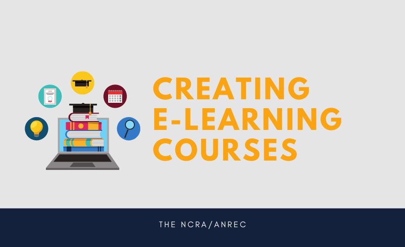 Creating an e-learning course