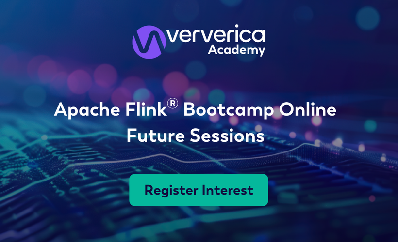 Ververica Academy Apache Flink® Bootcamp Program