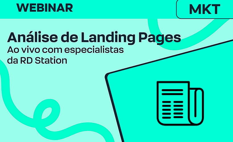 Análise de Landing Pages ao Vivo com Especialistas