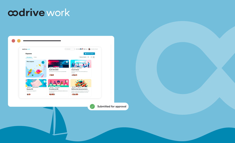 Oodrive Work - Les espaces d'équipe