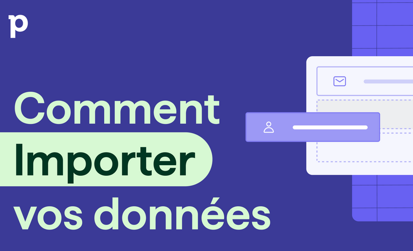 Comment importer vos données