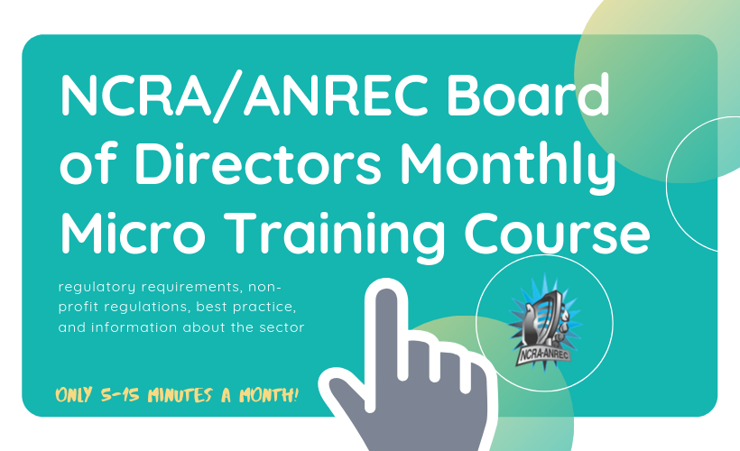 Board of Directors Monthly Micro Training