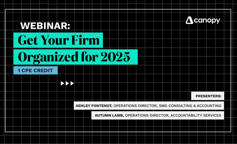 Get Your Firm Organized for 2025