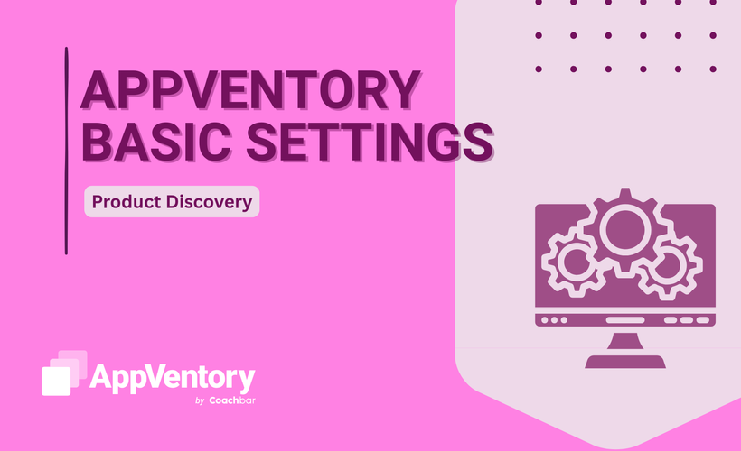 AppVentory Basic Settings