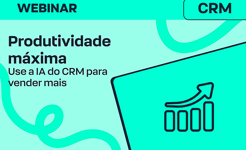 Produtividade máxima: Use a IA do CRM para vender mais (e mais rápido)