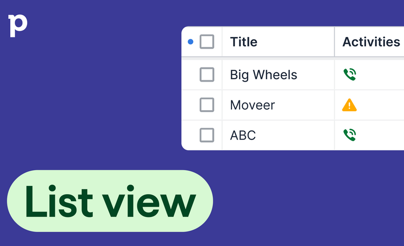 List view