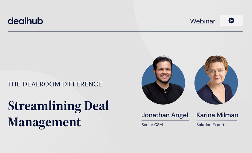 The DealRoom Difference