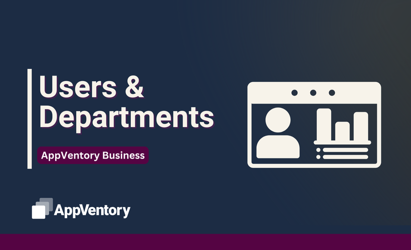 Users and Departments