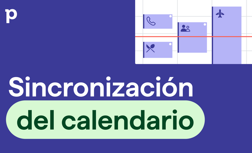 Sincronización del calendario
