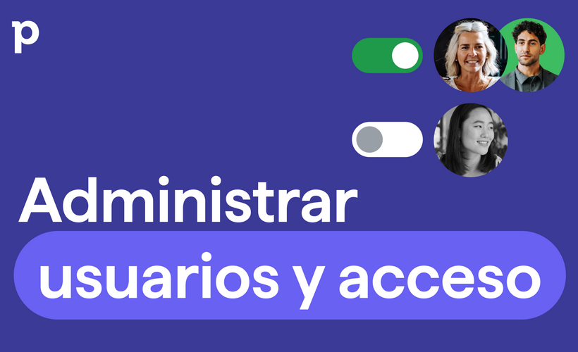 Administrar usuarios y acceso