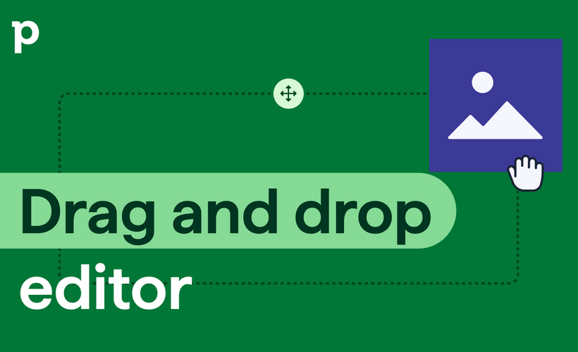 Drag-and-drop editor