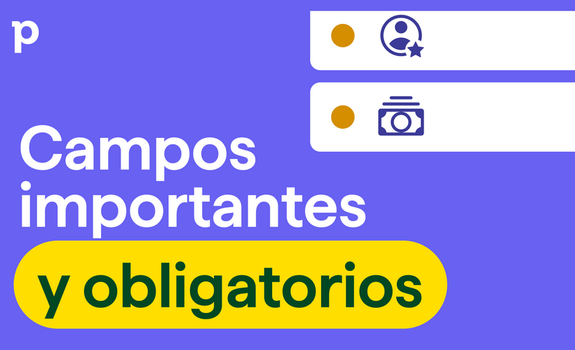 Garantía de calidad de datos - Campos importantes y obligatorios