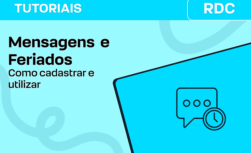Mensagens e feriados
