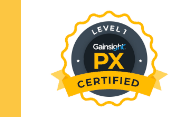 Gainsight PX Level 1 Certification