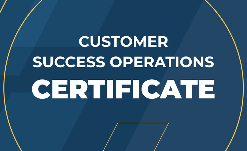 Preview: Customer Success Operations Certified Professional