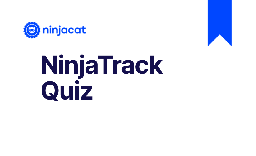 NinjaTrack Learning Path Quiz