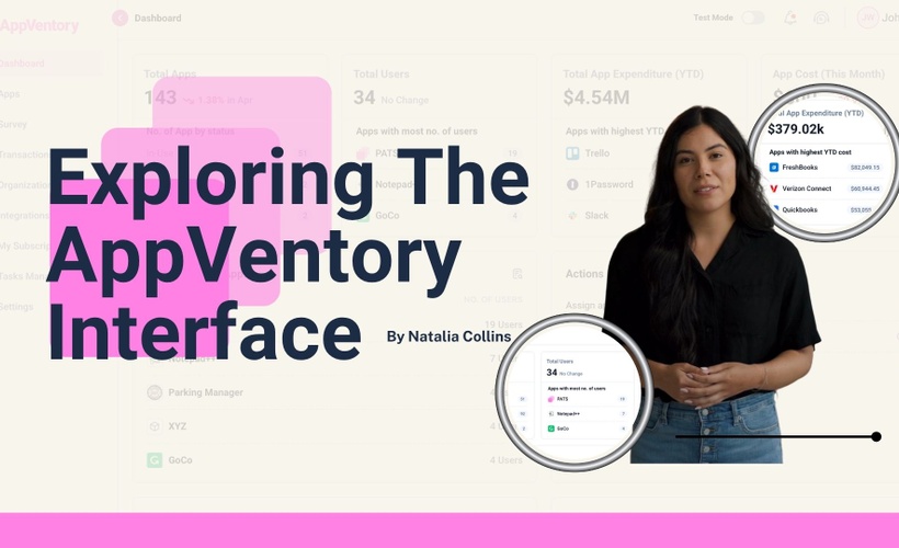 Exploring the AppVentory Interface