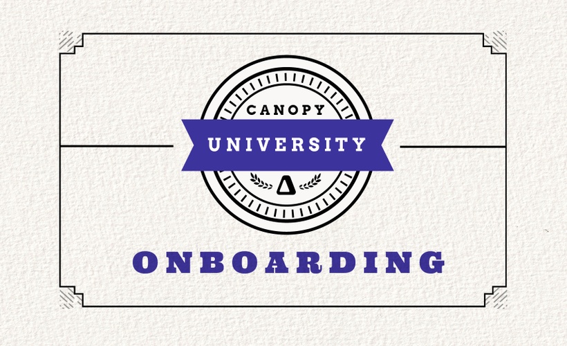 Canopy Onboarding 